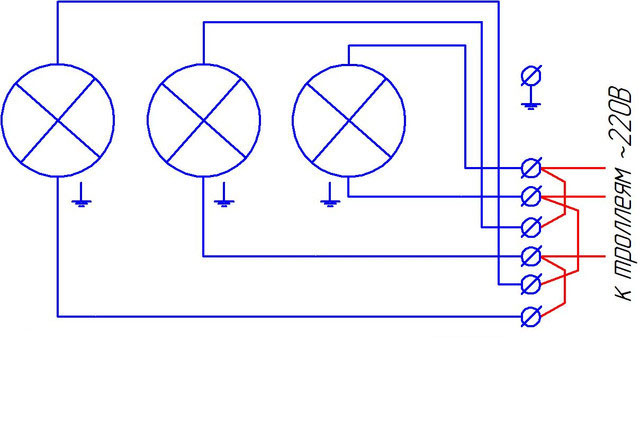 Схема Светоформа СС-3/40 (220В)