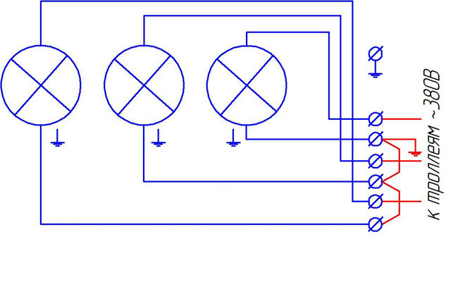 Схема Светоформа СС-3/40 (380В)