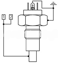Схема подключения датчика ДК-1