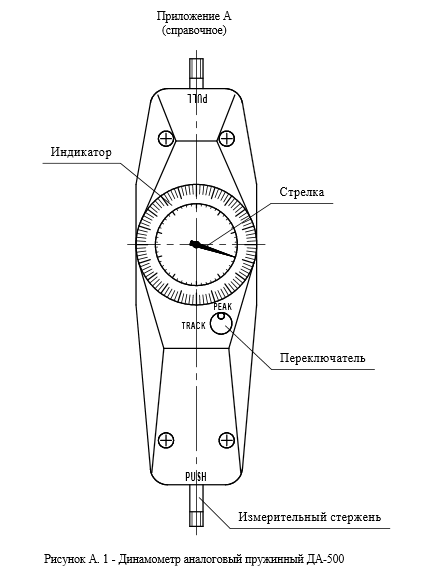 Динамометр пружинный ДА-500